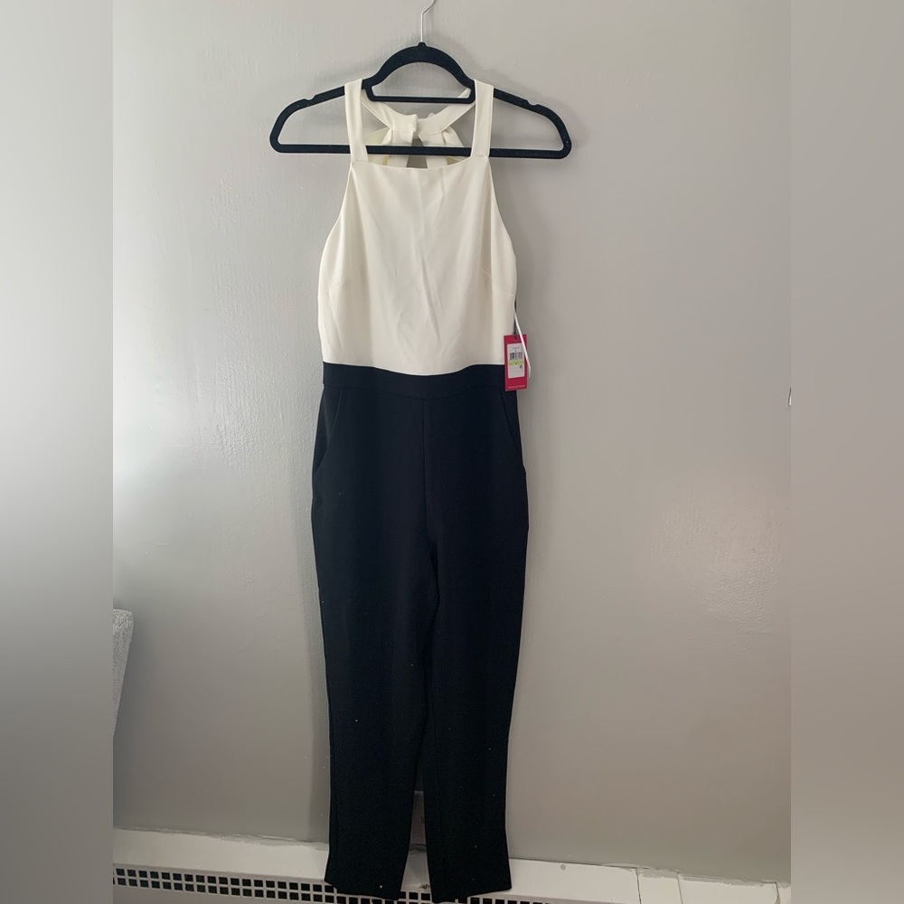 Black and White Romper